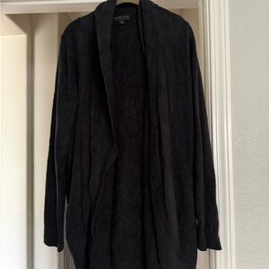 Barefoot Dreams Black Cozy Cardigan